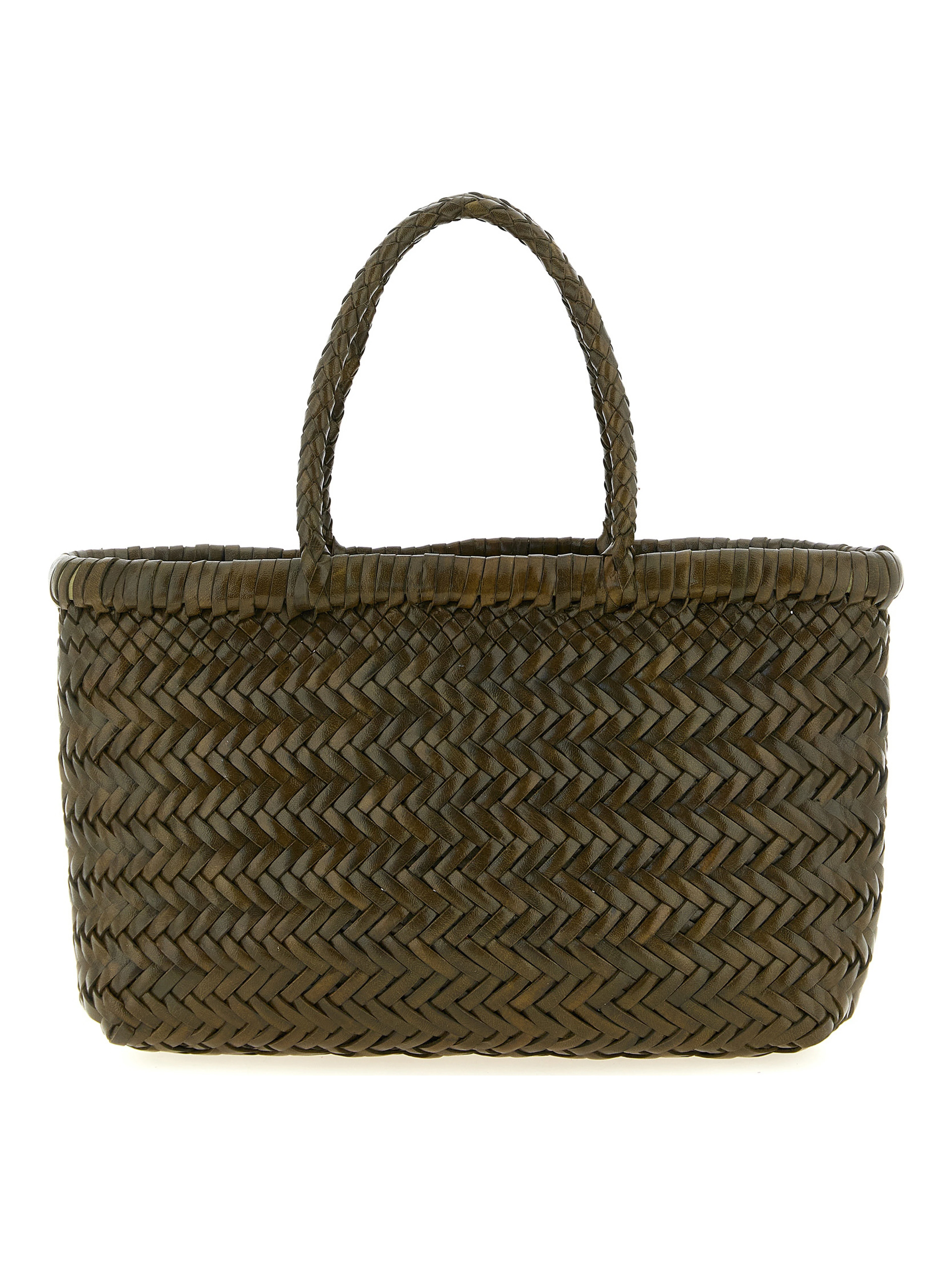 Bicolor Calfskin Handbag