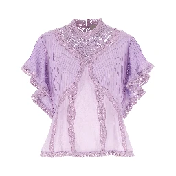 Purple Organic Cotton Blouse