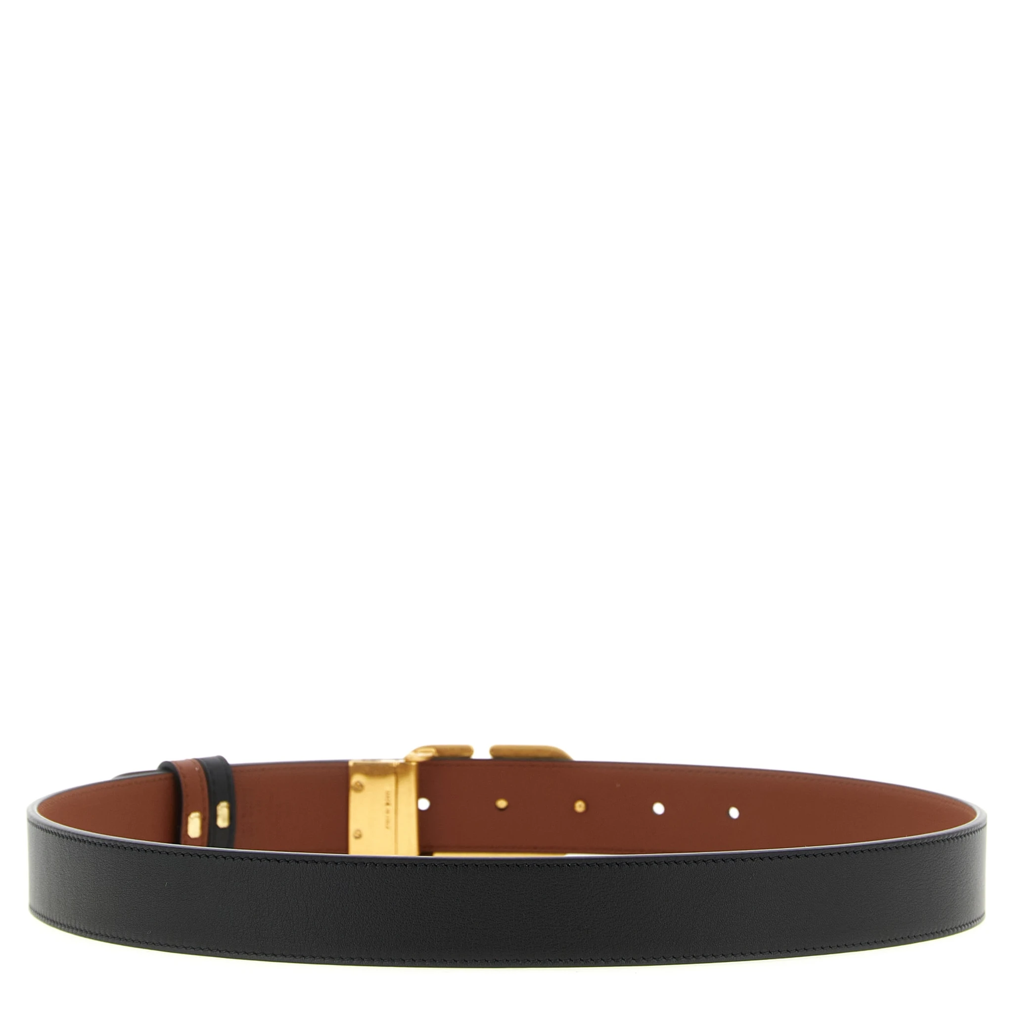 Multicolor Leather Regular Belt