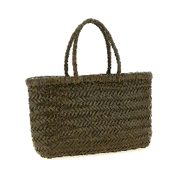Bicolor Calfskin Handbag