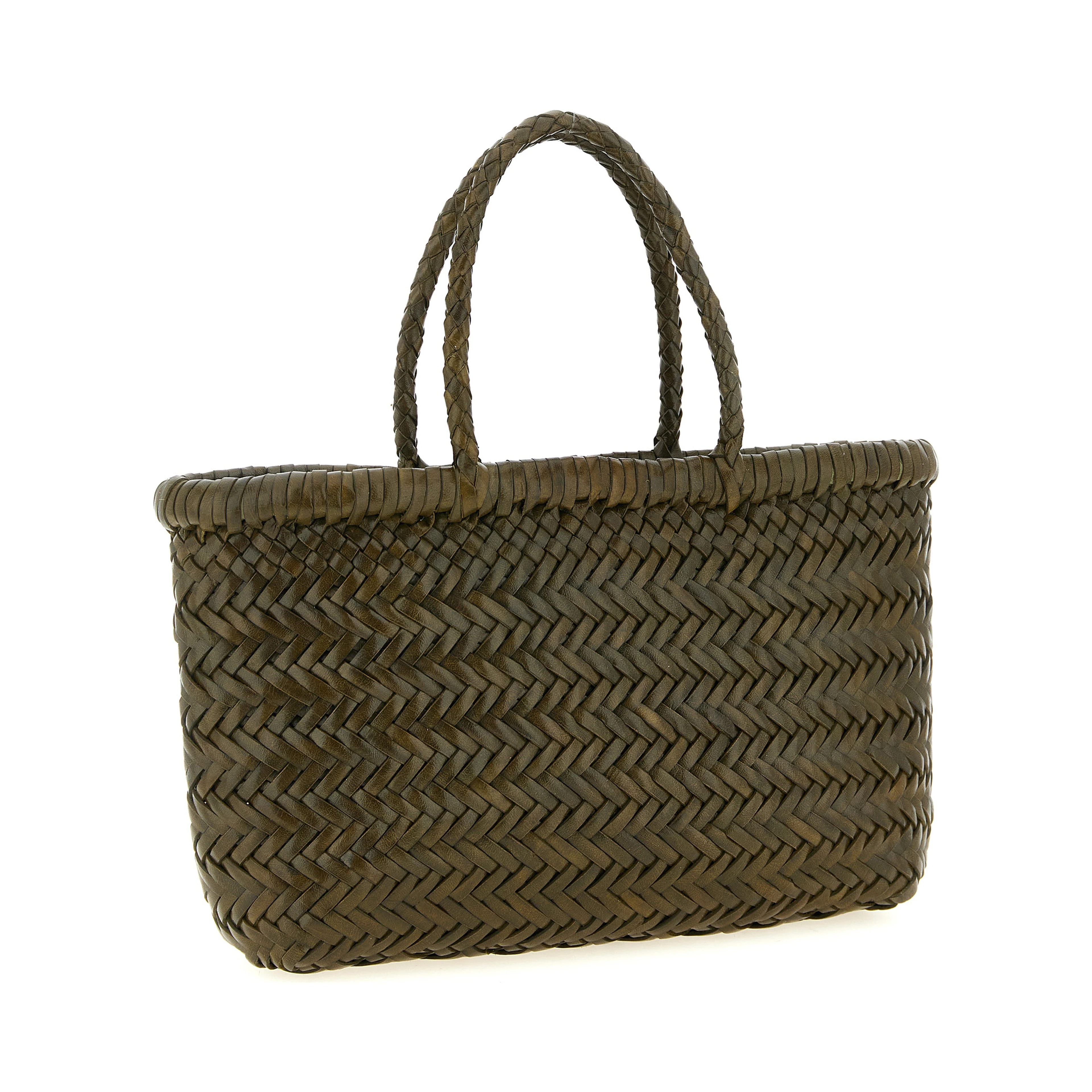 Bicolor Calfskin Handbag