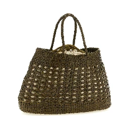 Bicolor Calfskin Handbag