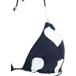 Blue Polyamide Bikini