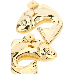 Gold Copper Earrings