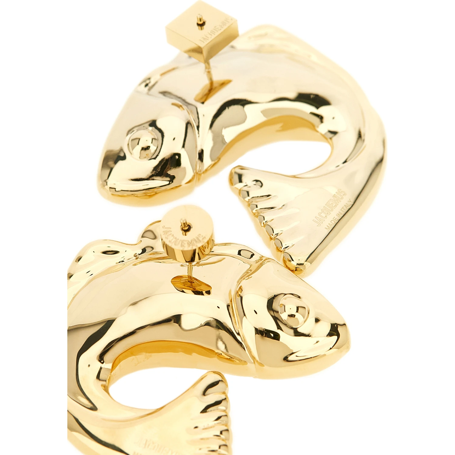 Gold Copper Earrings