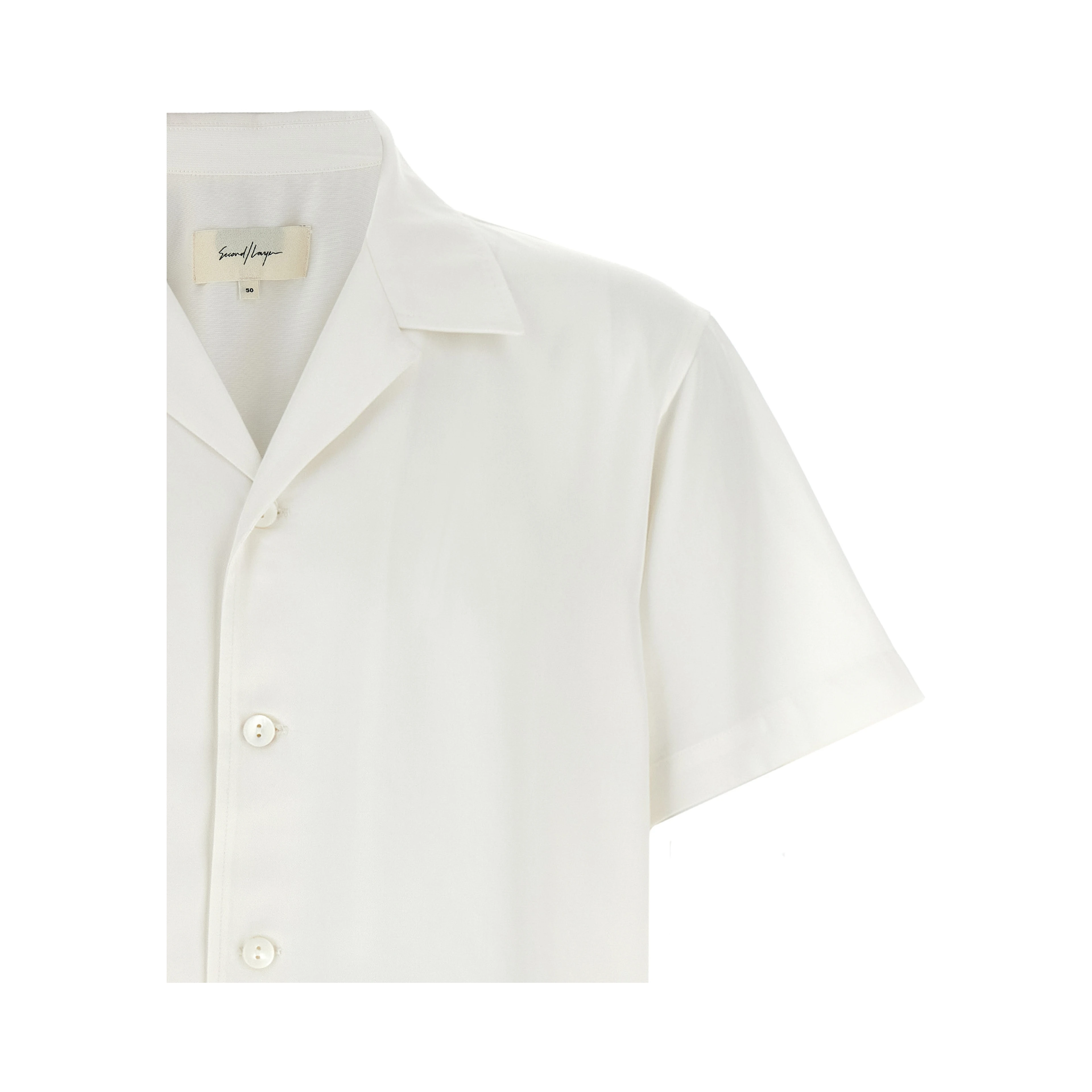 White Lyocell Blouse
