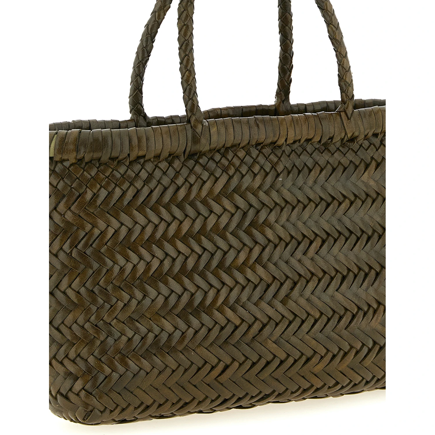 Bicolor Calfskin Handbag