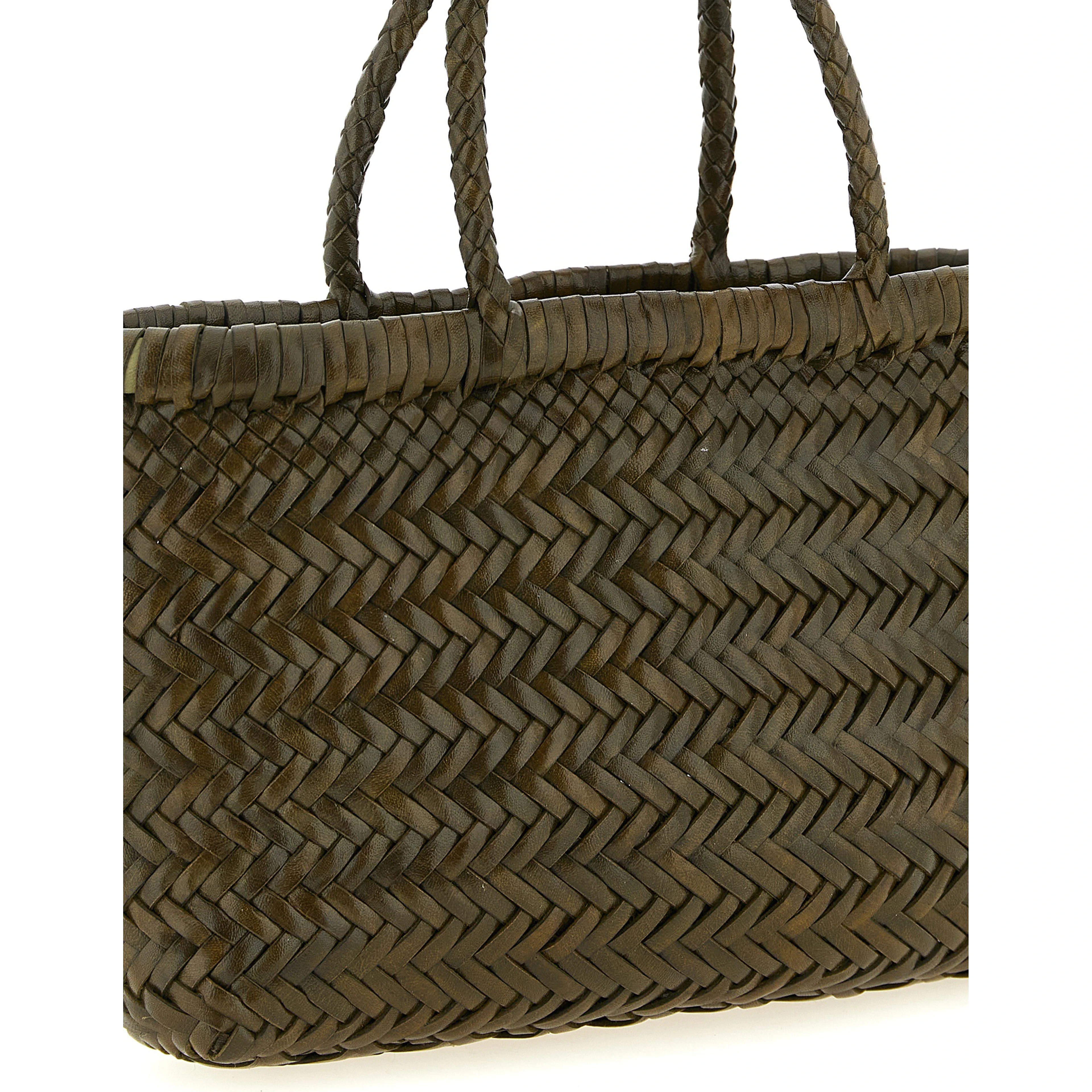 Bicolor Calfskin Handbag