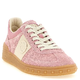 Multicolor Calfskin Low Top Sneakers