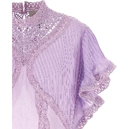 Purple Organic Cotton Blouse