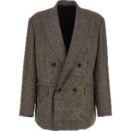 Gray Wool Blazer