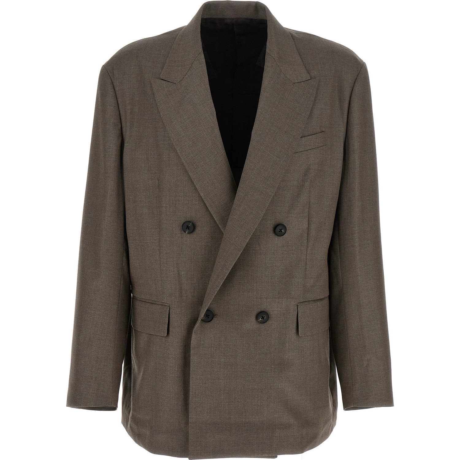 Gray Wool Blazer