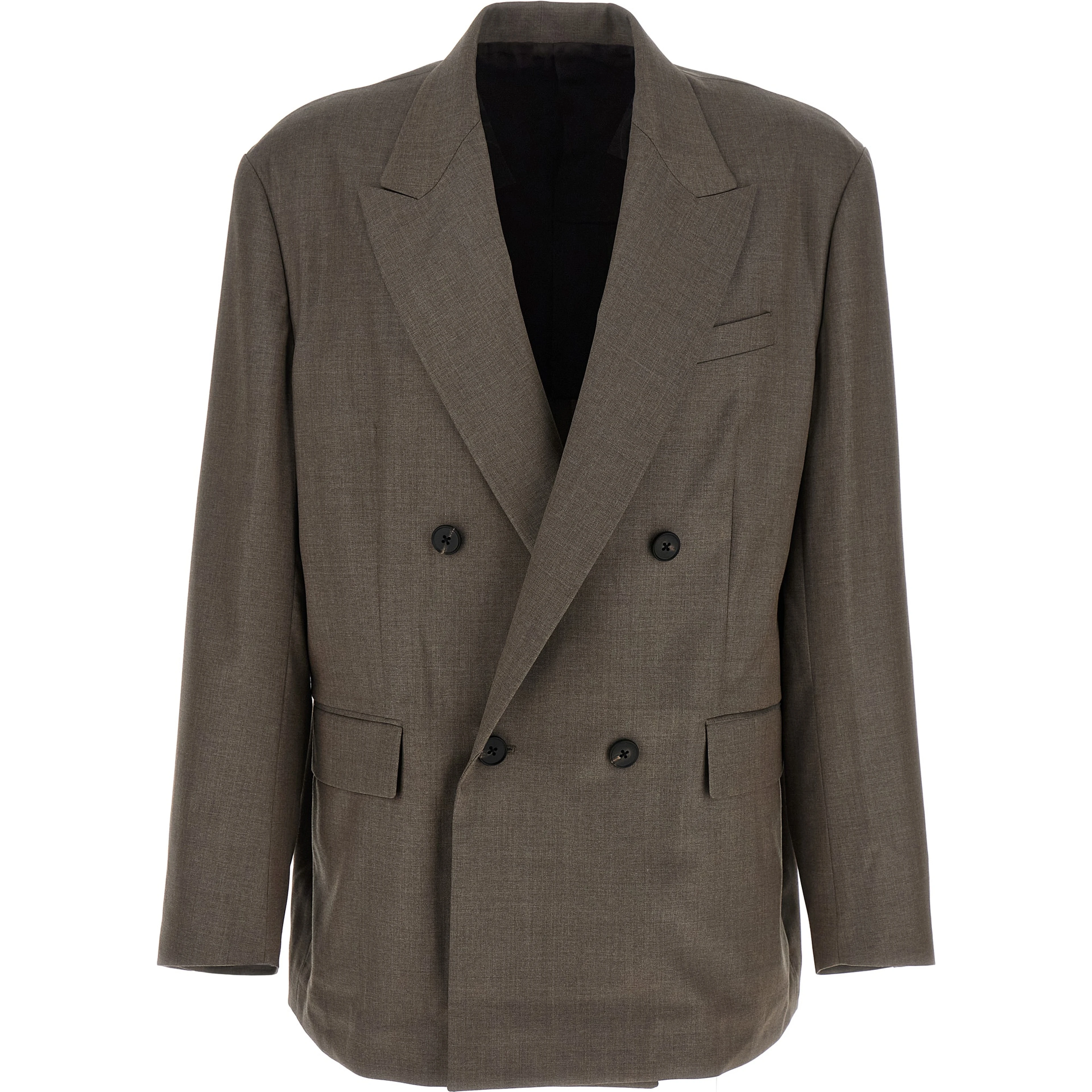 Gray Wool Blazer