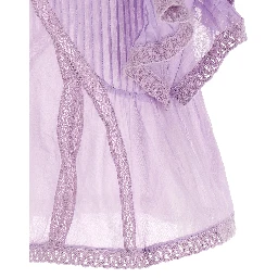 Purple Organic Cotton Blouse