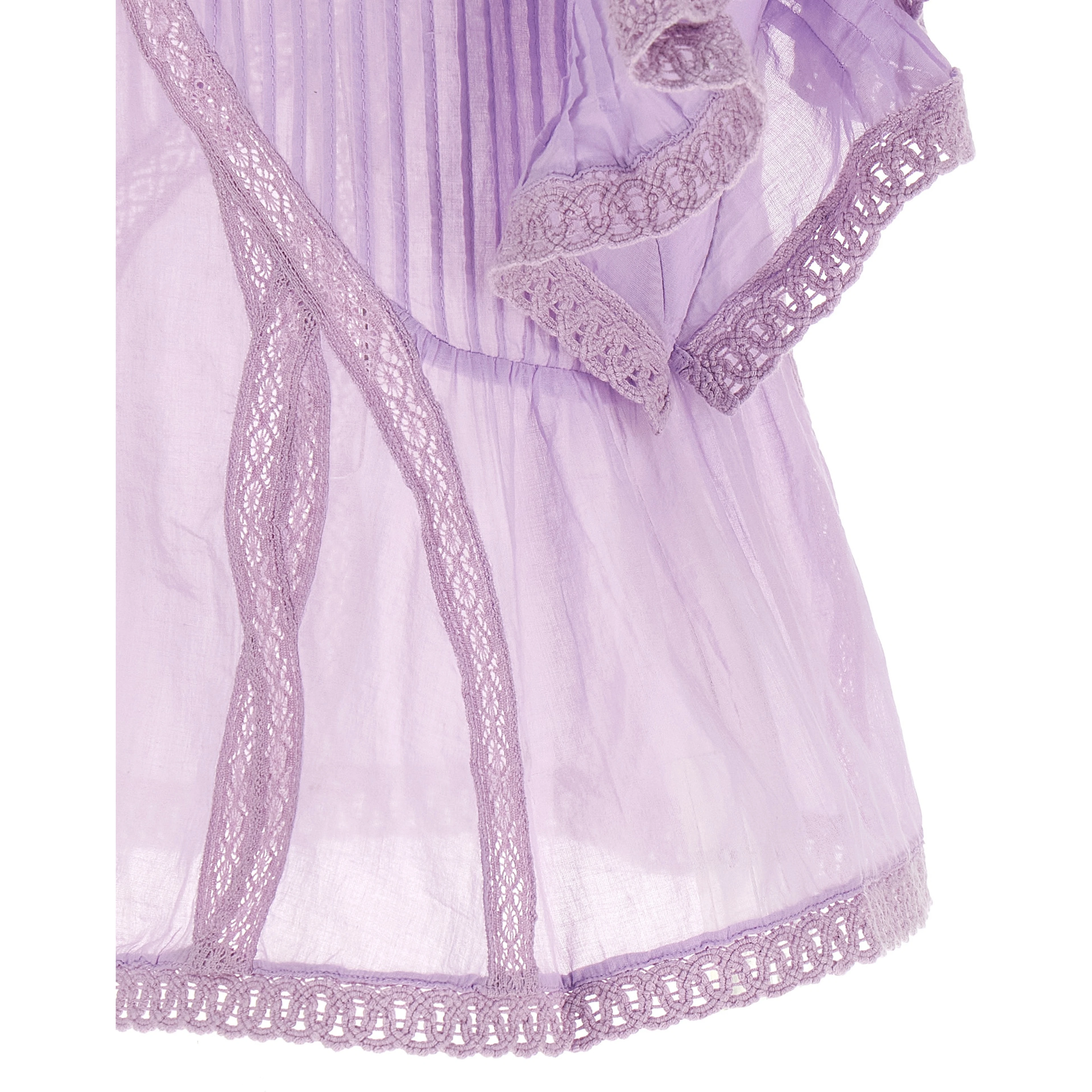 Purple Organic Cotton Blouse
