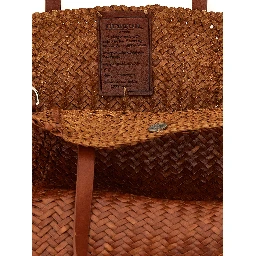 Brown Calfskin Tote Bag
