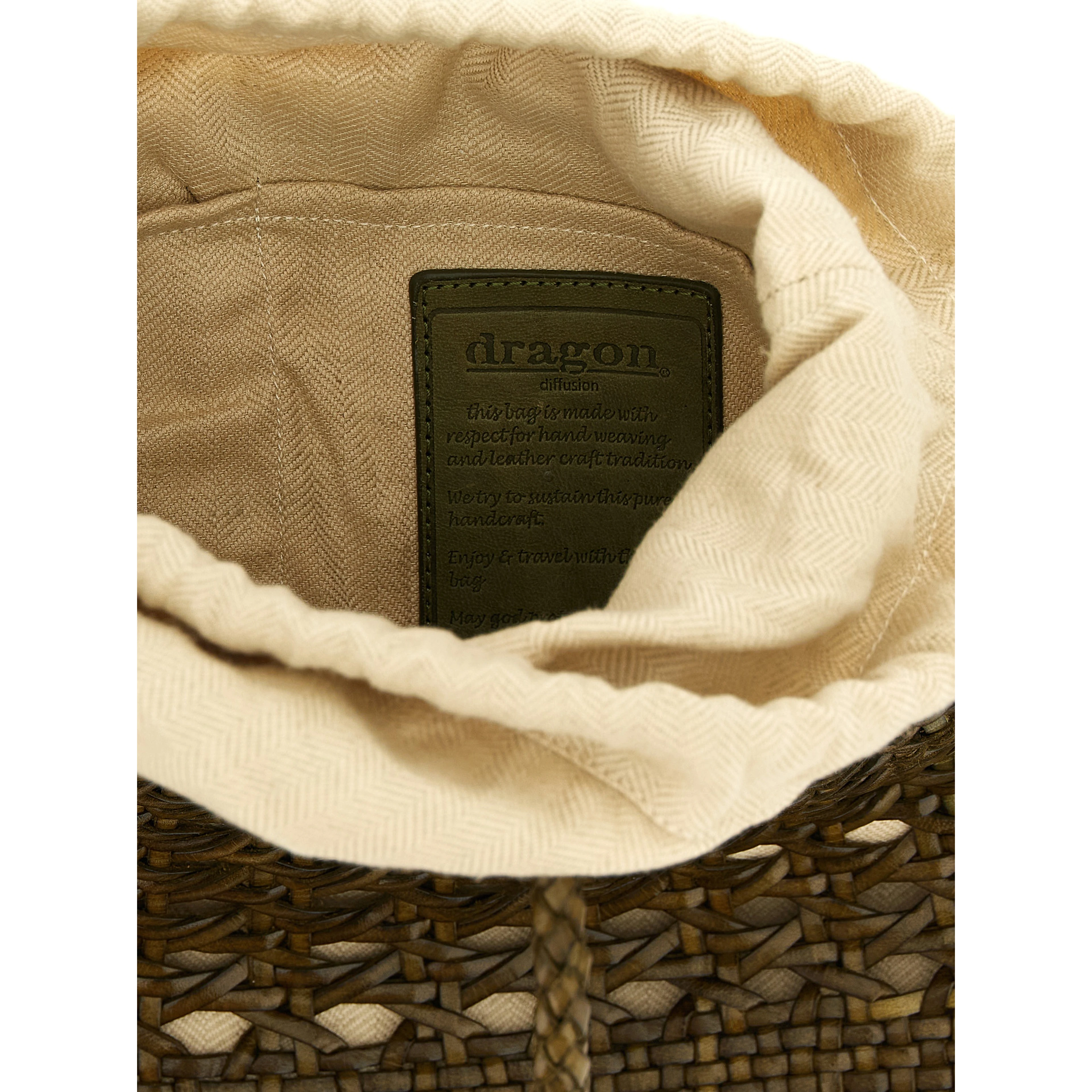 Bicolor Calfskin Handbag
