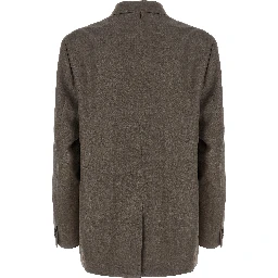 Gray Wool Blazer