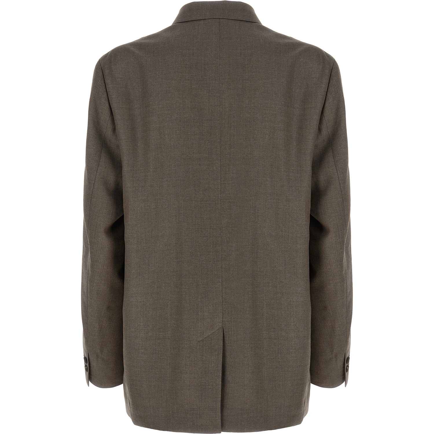 Gray Wool Blazer