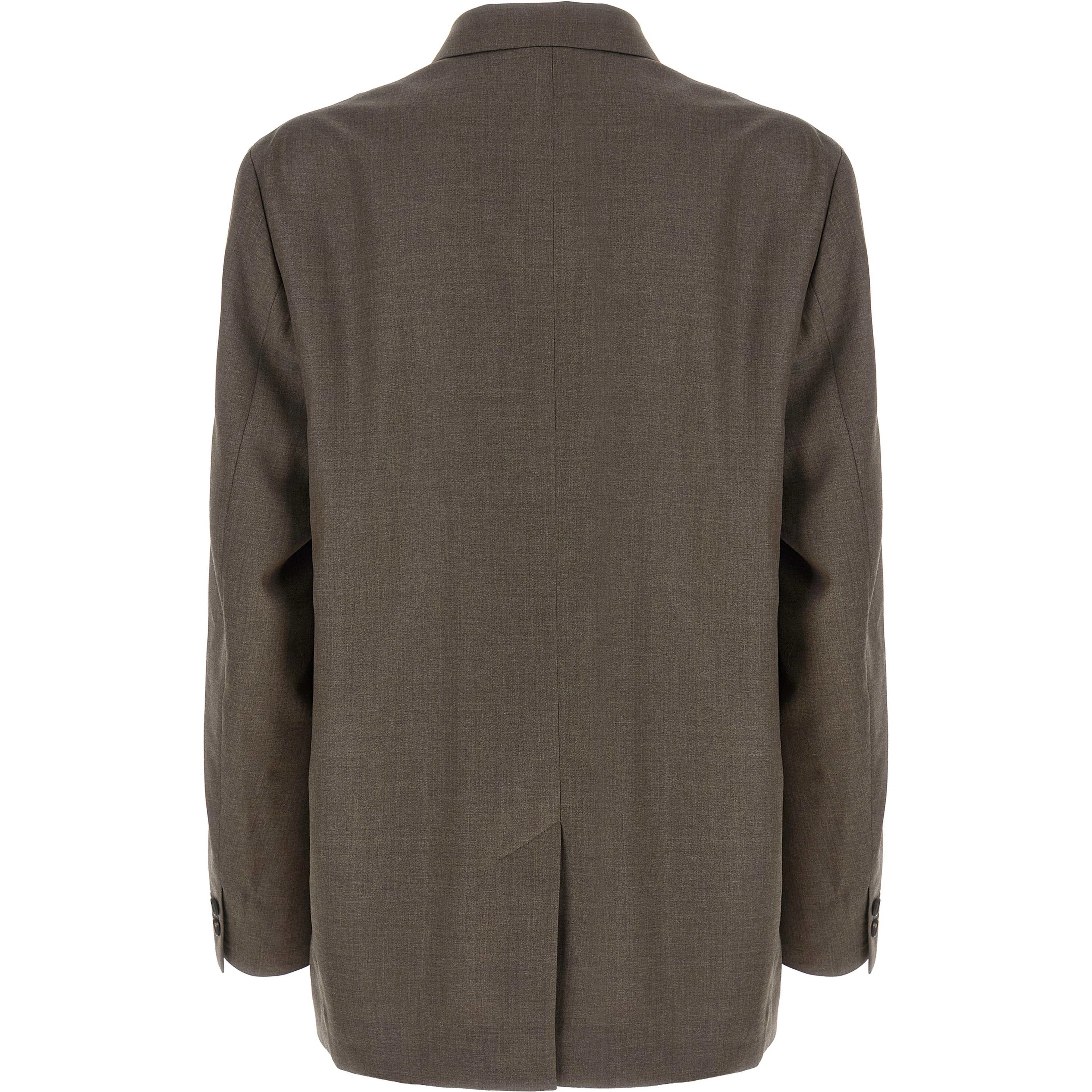 Gray Wool Blazer