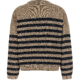 Multicolor Wool Cardigan