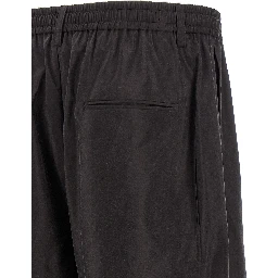 Brown Silk Athletic Pants