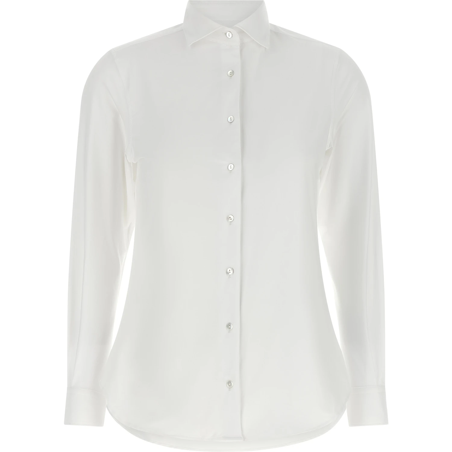 White Polyamide Blouse