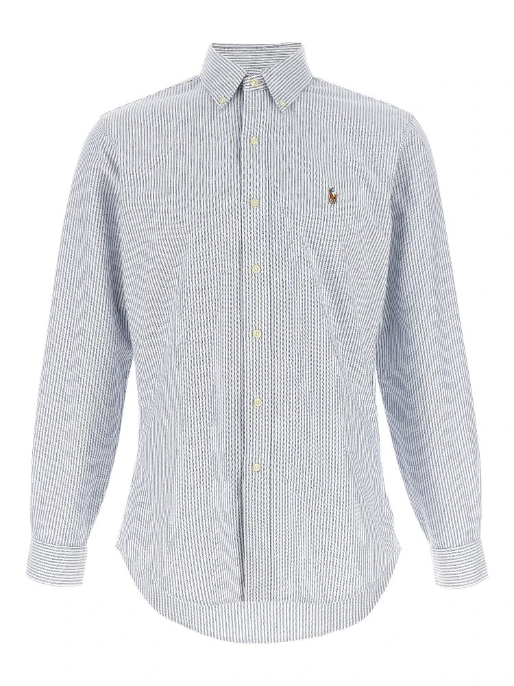 Blue Cotton Blouse