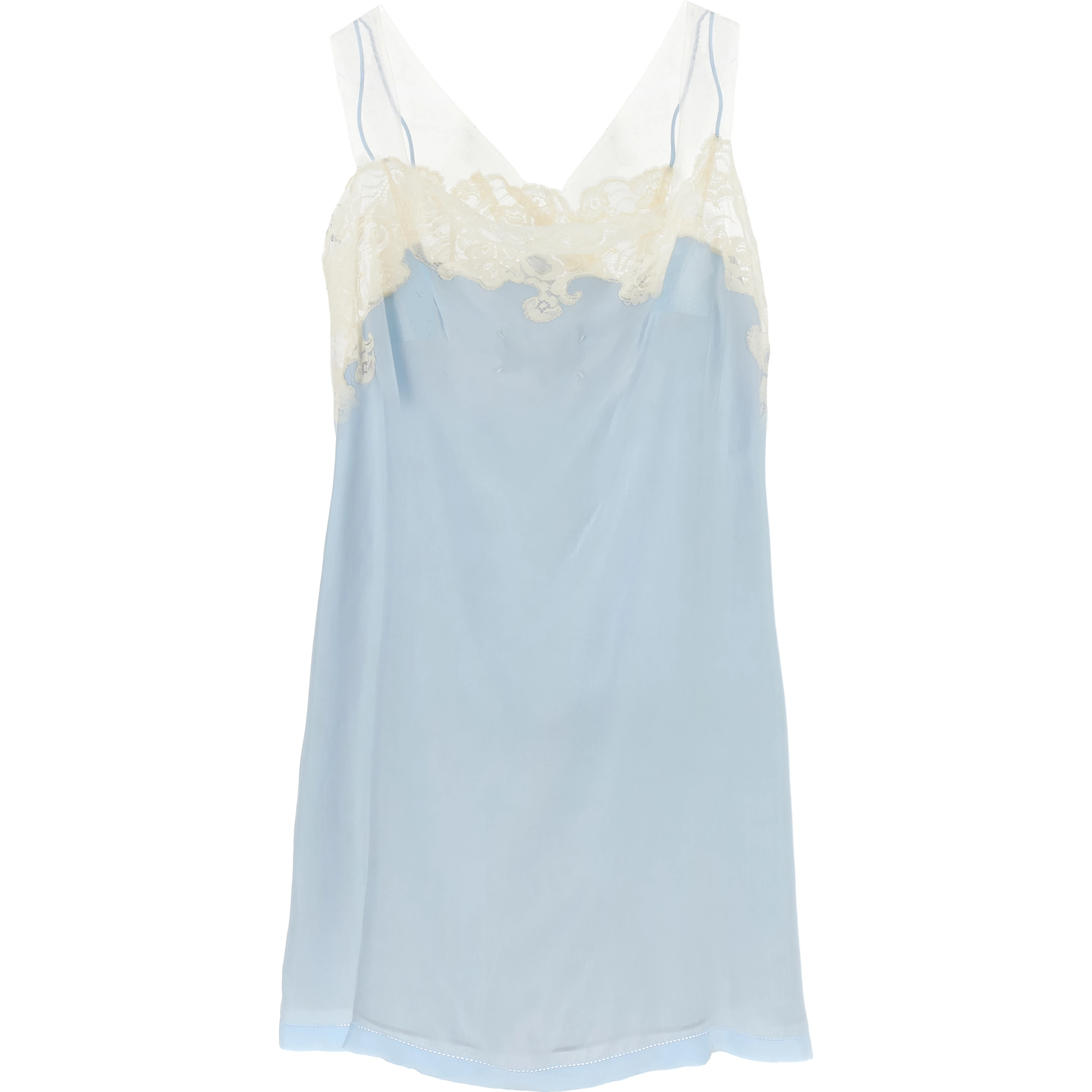 Blue Copper Short Dress