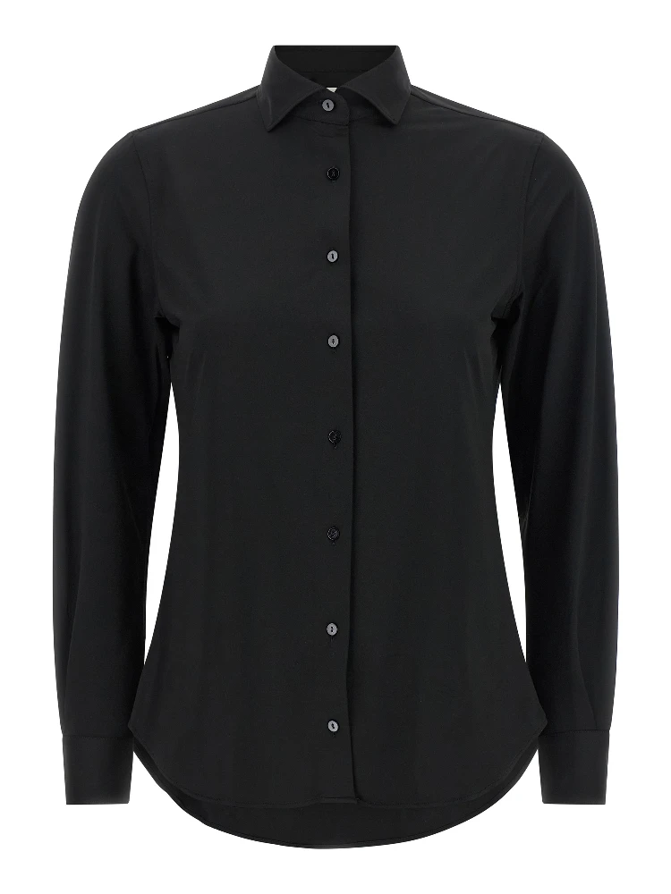Black Polyamide Blouse