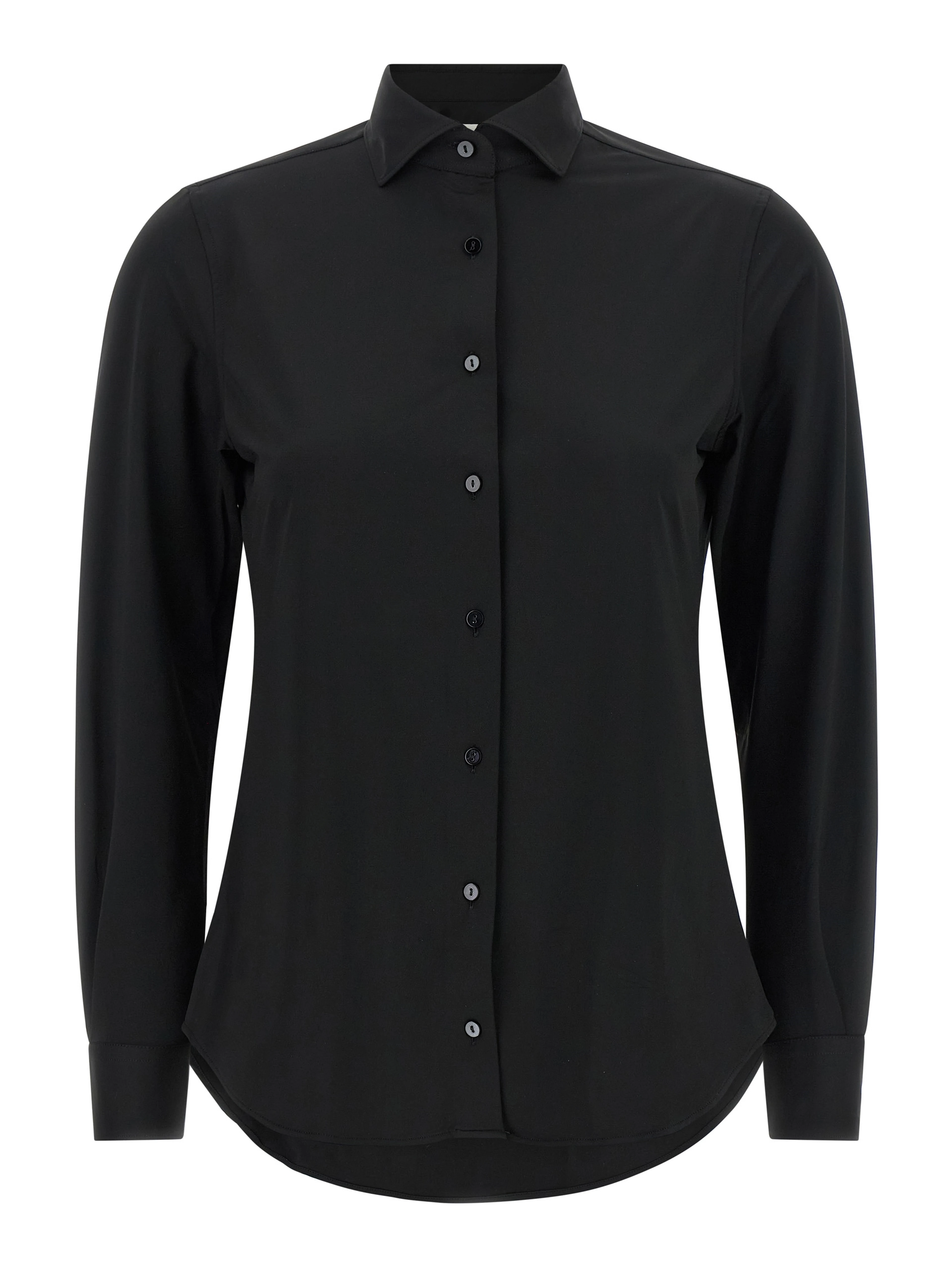 Black Polyamide Blouse