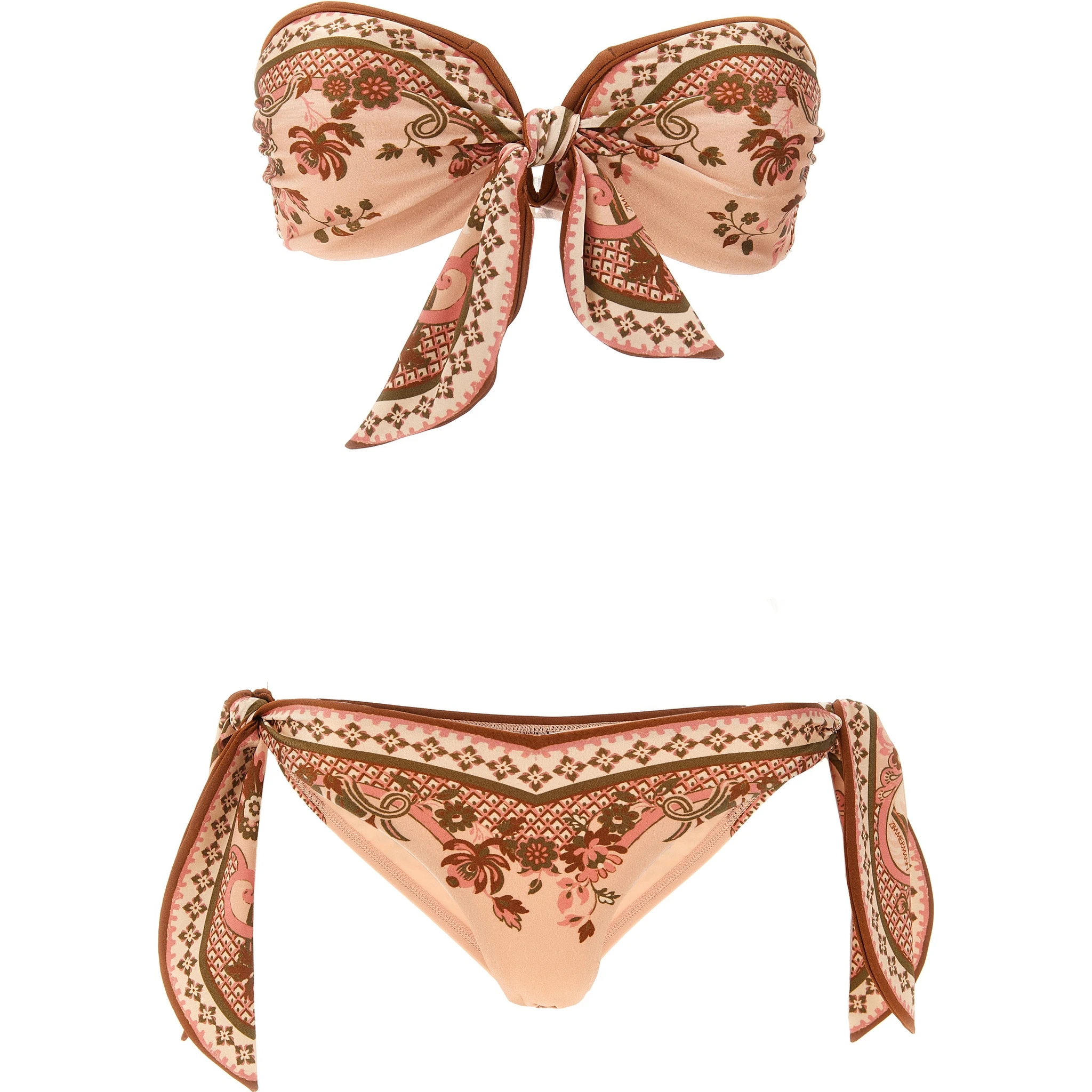 Multicolor Polyamide Bikini