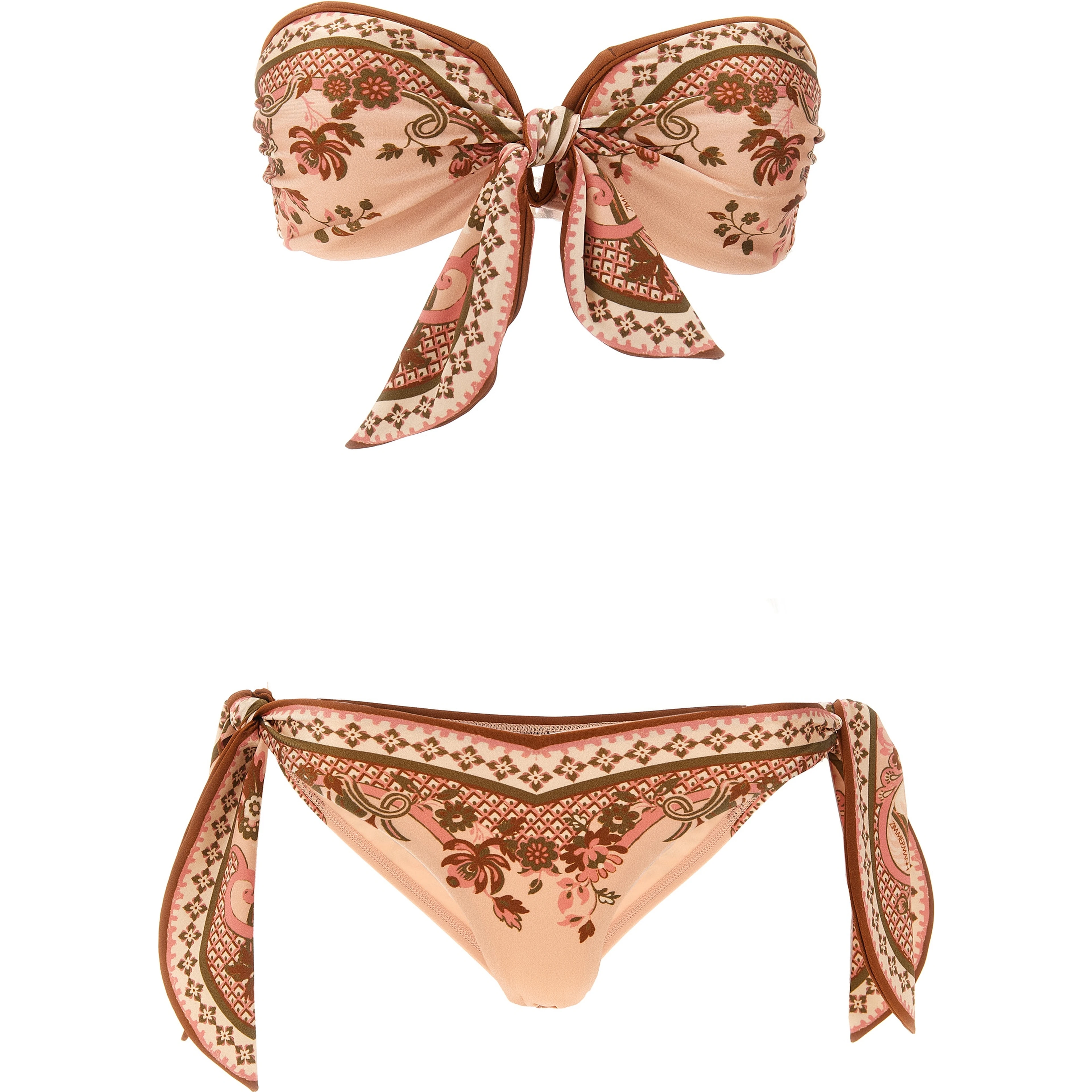 Multicolor Polyamide Bikini