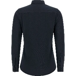 Blue Polyamide Blouse
