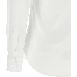 White Polyamide Blouse