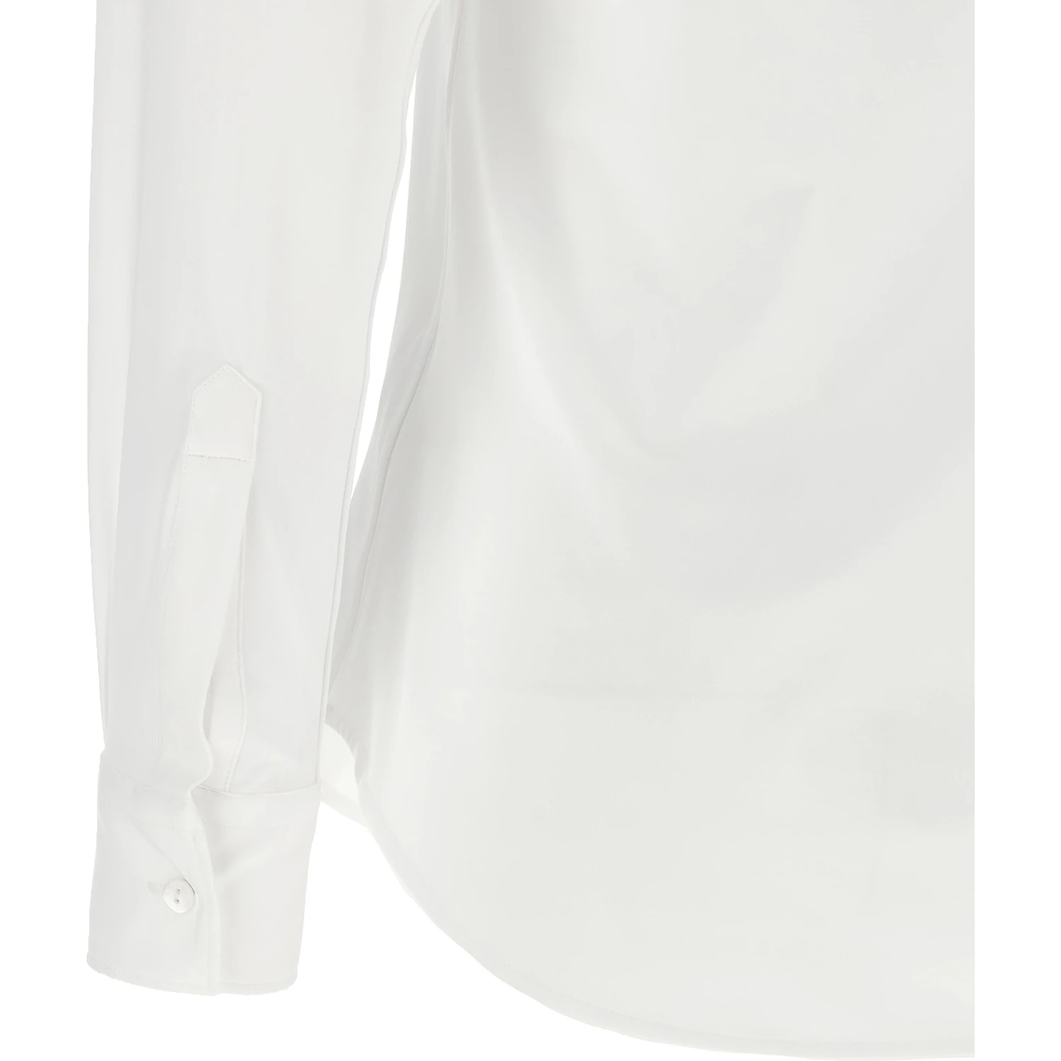 White Polyamide Blouse