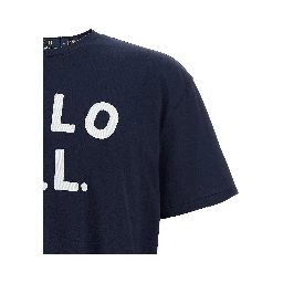 Blue Cotton T-Shirt