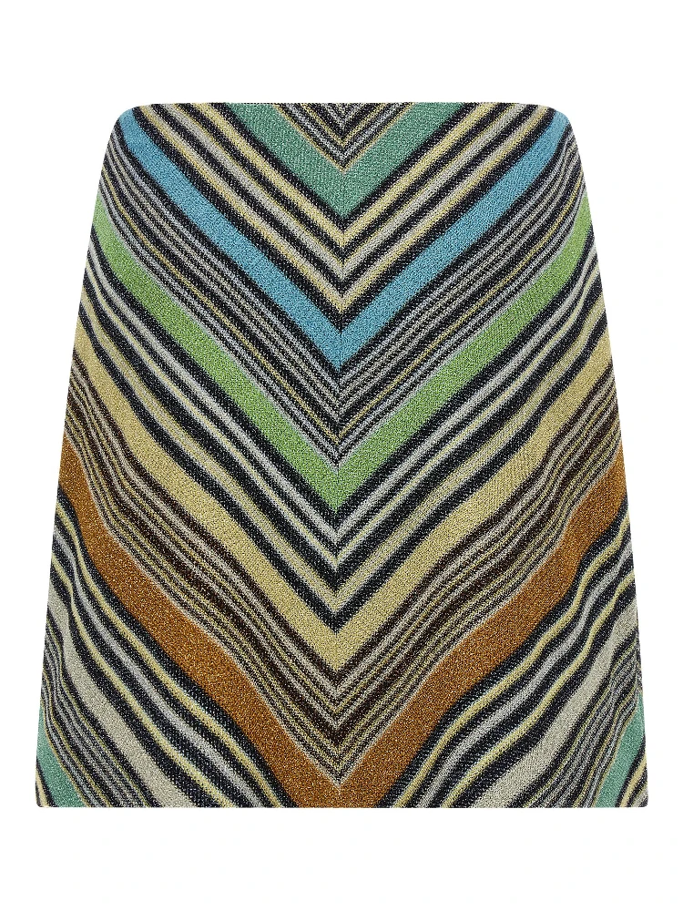 Multicolor Viscose Long Skirt alternative
