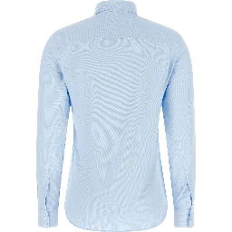 Blue Polyamide Blouse