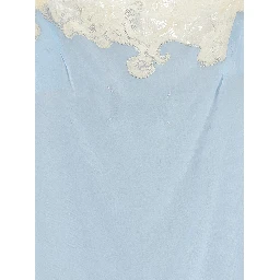 Blue Copper Short Dress
