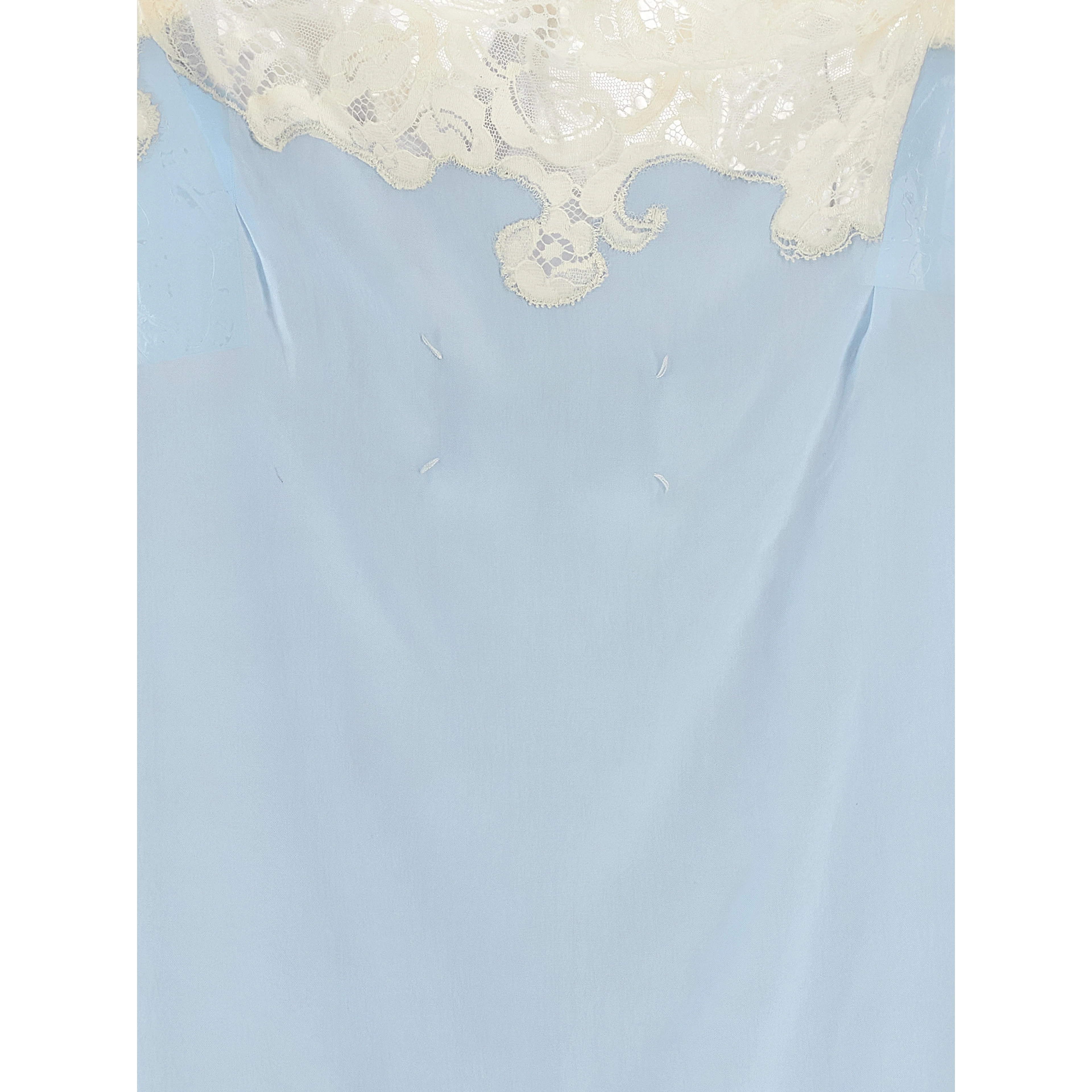 Blue Copper Short Dress
