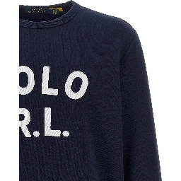 Blue Cotton Sweatshirt