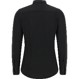 Black Polyamide Blouse