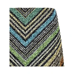 Multicolor Viscose Long Skirt
