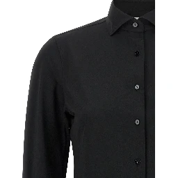 Black Polyamide Blouse