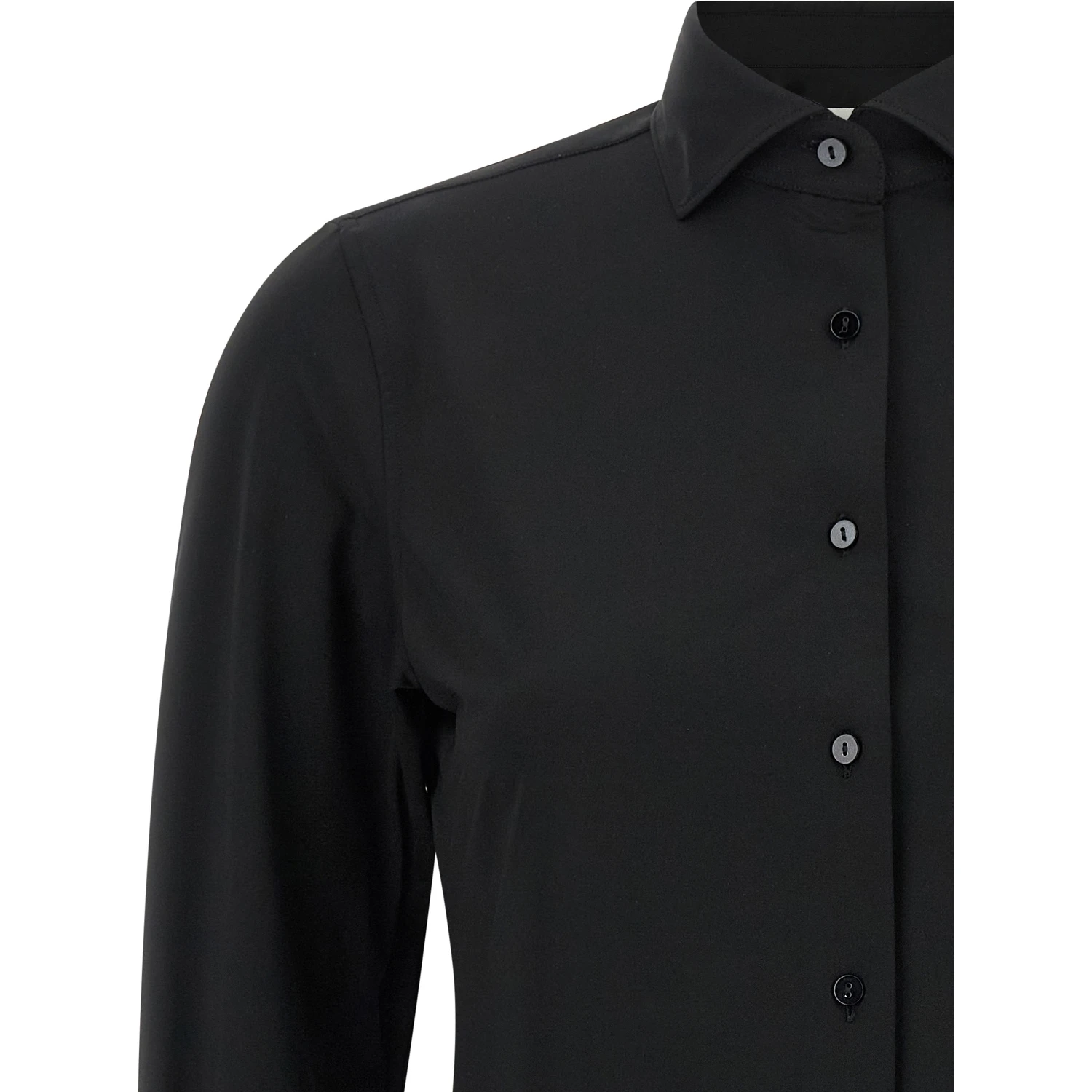 Black Polyamide Blouse