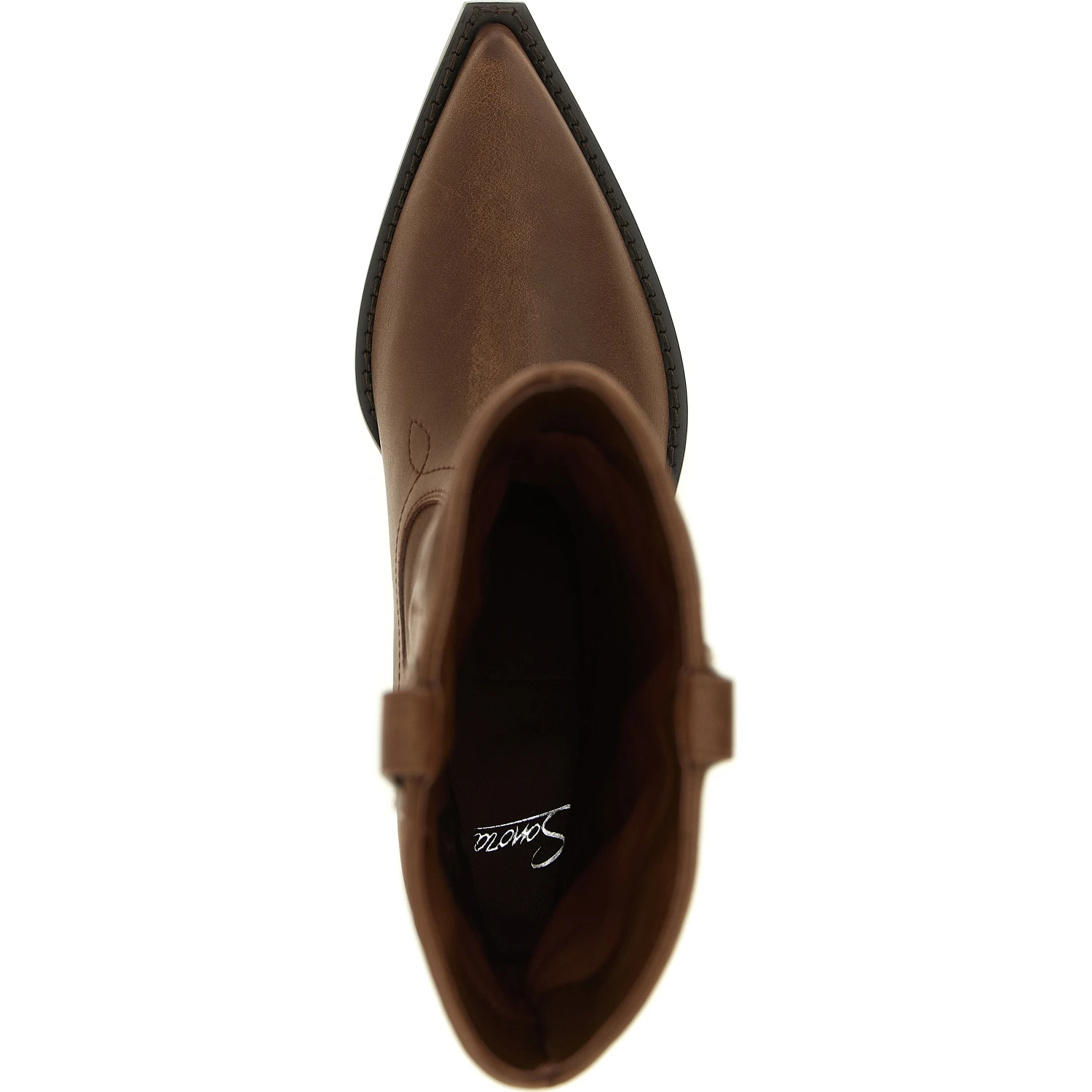 Brown Calfskin Chelsea Boots