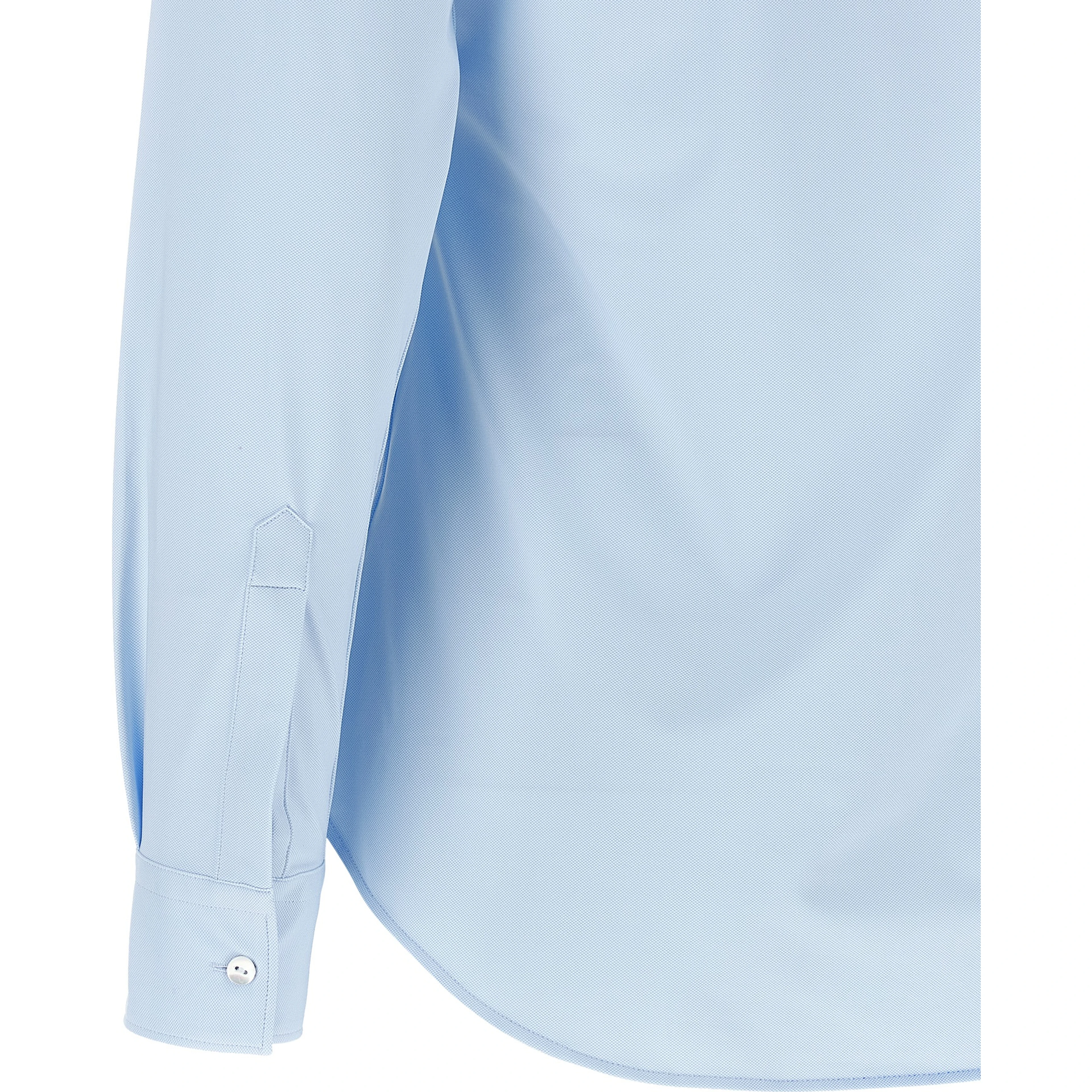 Blue Polyamide Blouse