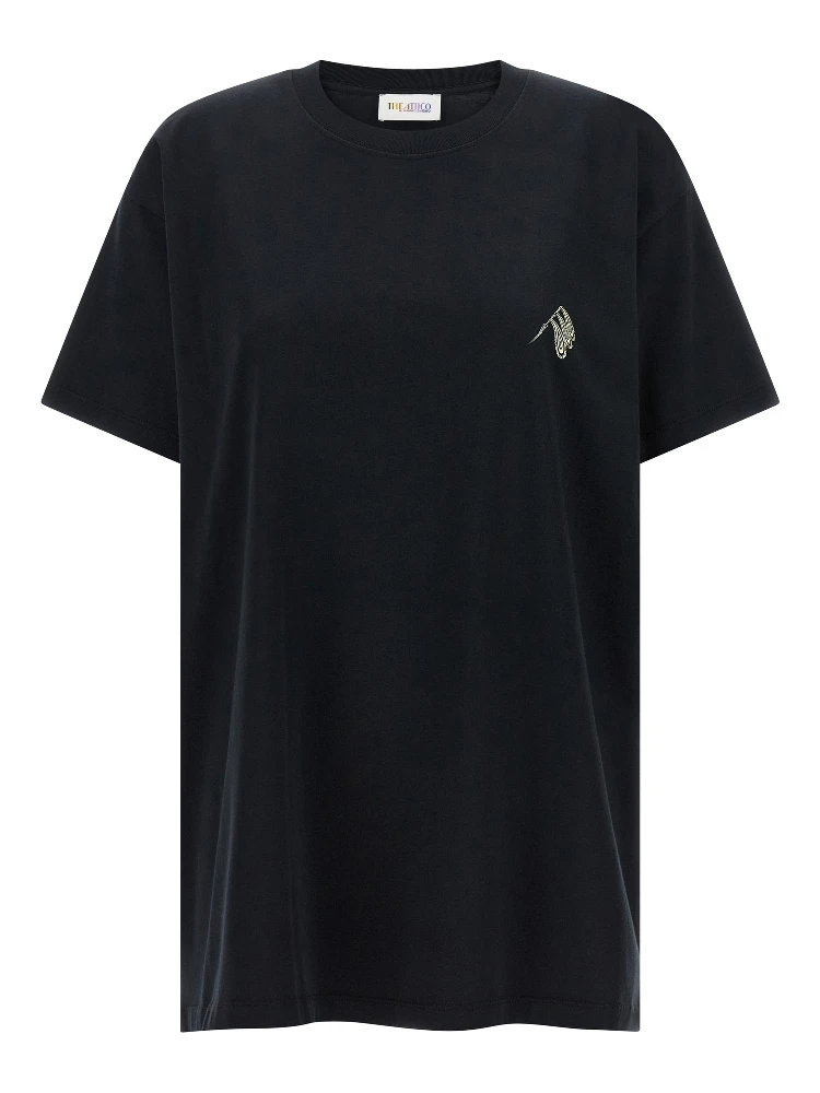 Black Cotton T-Shirt