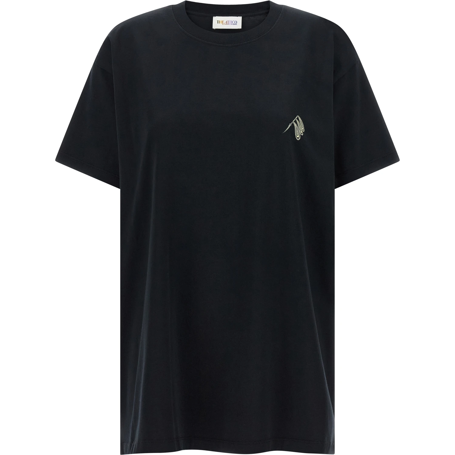 Black Cotton T-Shirt